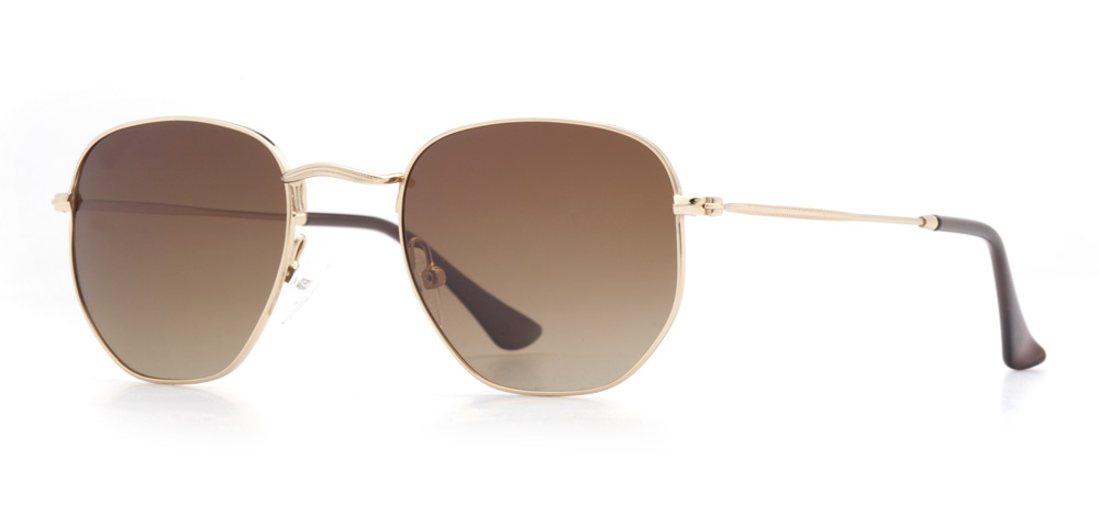 BENX SUNGLASSES Sunglasses Teenage Man,Woman,Unisex Rectangular Full-Rimmed Metal Polarize BXGÜNŞ 8005.50-C.14